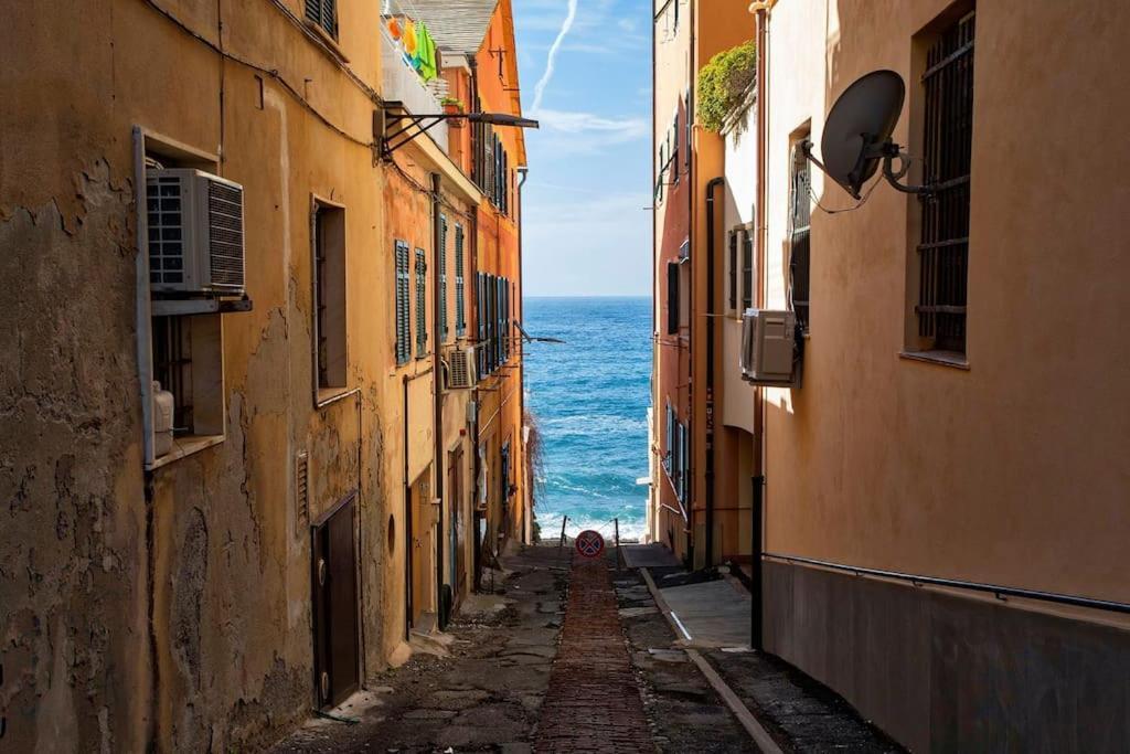Dalla Spiaggetta A Quinto Genua Exterior foto